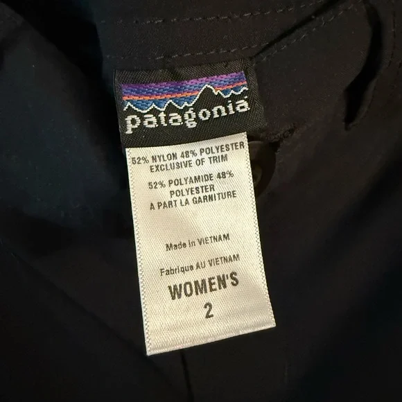 Women’s Black Shorts Patagonia - Picture 2 of 2